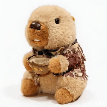 HWHXCZYH Groundhog Plush 8 Inch, Kawaii Capybara Style Soft Stuffed Animal, Cute Chill Fluffy Plushie Pillow Desk Decor Room Accessory, Stress Relief