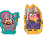 Keys to The Castle - Race to The Other Side! - A Build-The-Board Card Game for Families - 2 to 4 Players - Different Every time You Play - Fun for