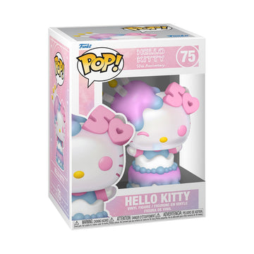 Funko POP! Sanrio: Hello Kitty 50th - Hello Kitty in Cake - Collectable Vinyl Figure - Gift Idea - Official Merchandise - for Kids & Adults - Anime