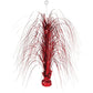 Stunning Apple Red Foil Spray Centerpiece - 28" (1 Pc.) - Eye-Catching & Versatile Decor - Perfect For Any Event