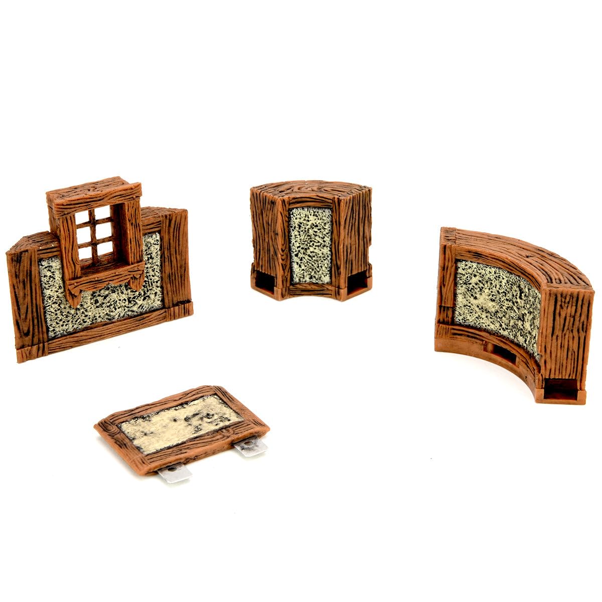 Warlock Tiles: Expansion Pack - 1 in. Town & Village Angles & Curves | WizKids