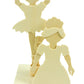 MasterPieces Works of Ahhh Musical Dancers Wood Paint Kit, Set of 2