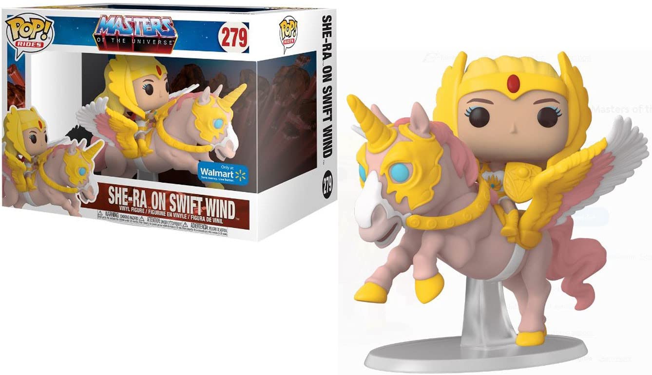 Funko POP! Rides #279 Masters of The Universe She-Ra on Swift Wind - Walmart Exclusive
