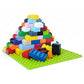 Building Blocks Set for Kids with Baseplate Big Building Bricks 101Pcs Classic Bulk Sensory Toy for Kids Toddlers Boys Girls 15 Random Colors Birthday