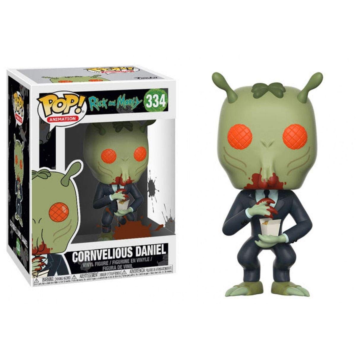 Funko POP! Animation Rick and Morty Cornvelious Daniel with Mulan S Collectible Figure