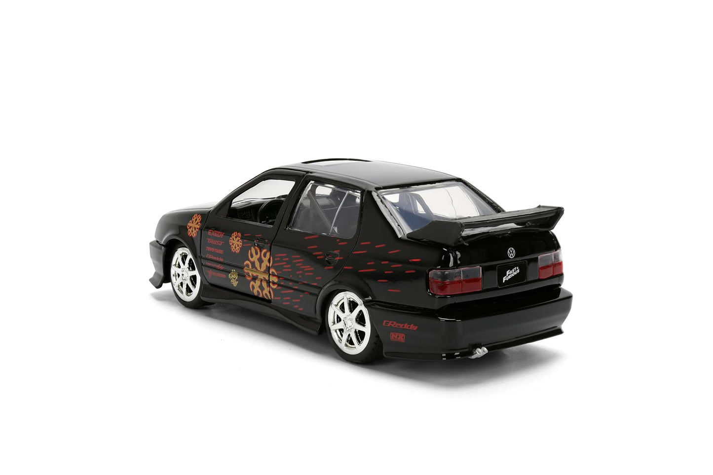 Jada 1995 Volkswagen Jetta, Fast & Furious Remix - 25th Anniversary Toys 35628-1/32 Scale Diecast Model Car