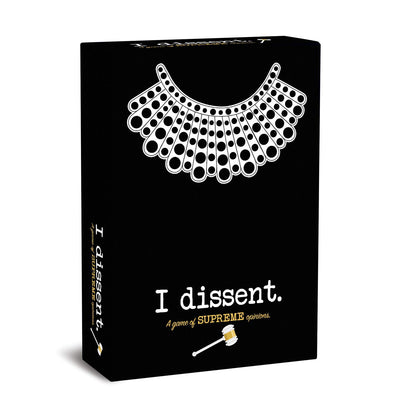 I Dissent: A Game of Supreme Opinions - Absurd Opinions Voting Party Card Game - RBG Court of Opinion - Ages 14+ - 3 to 9 Players