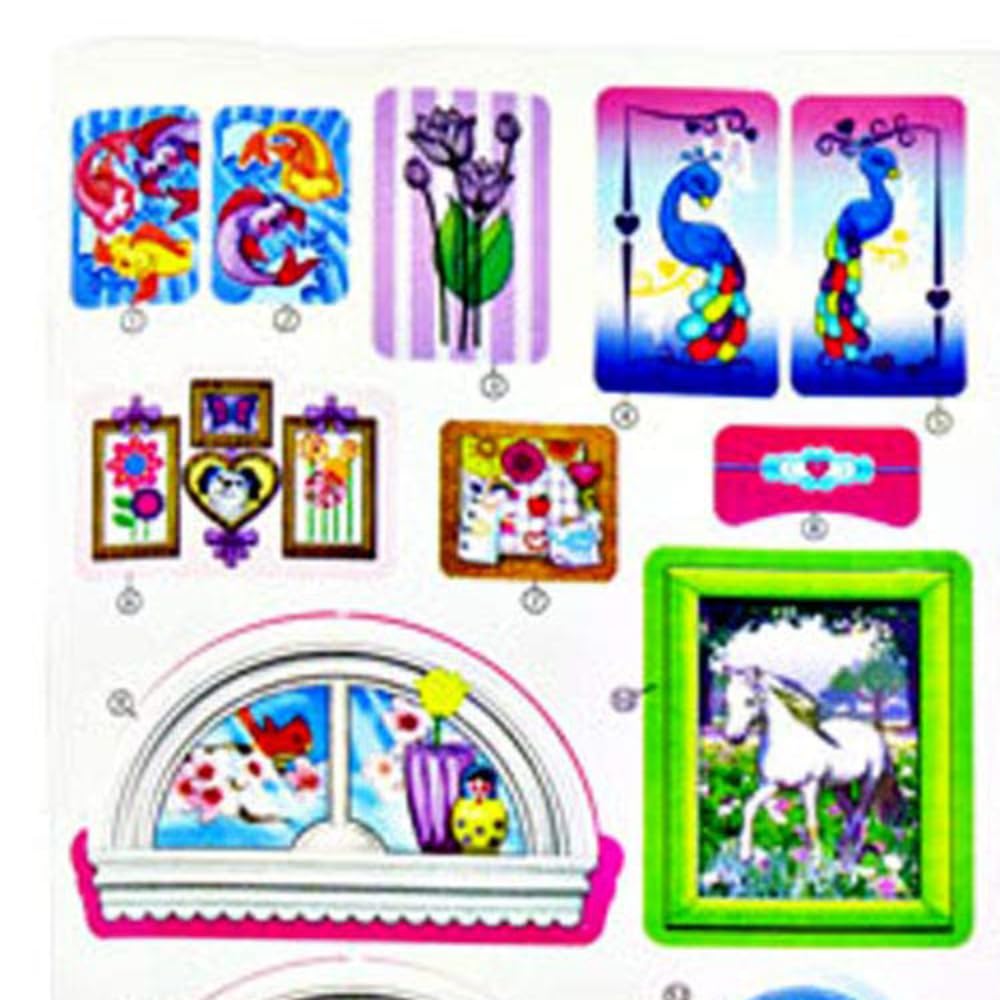 Replacement Part for Fisher-Price Loving Family Dollhouse Playset BFR48 - Replacement Sticker Label