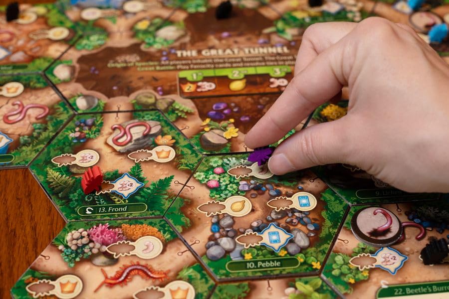 March of The Ants by Weird City Games | Evolved Edition, Strategic 4X Board Game | 1-5 Players | 60-90 Min Playtime | Ages 13+