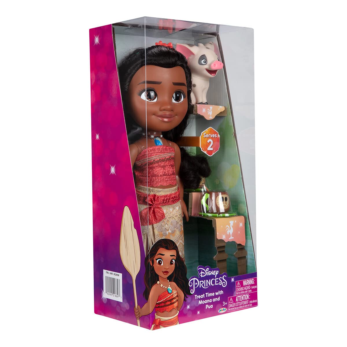 Disney Moana Petite Adventure Doll with Pua 99554-CA-4