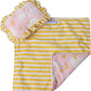 Baby Whitney Pink Clouds Doll Blanket & Pillow
