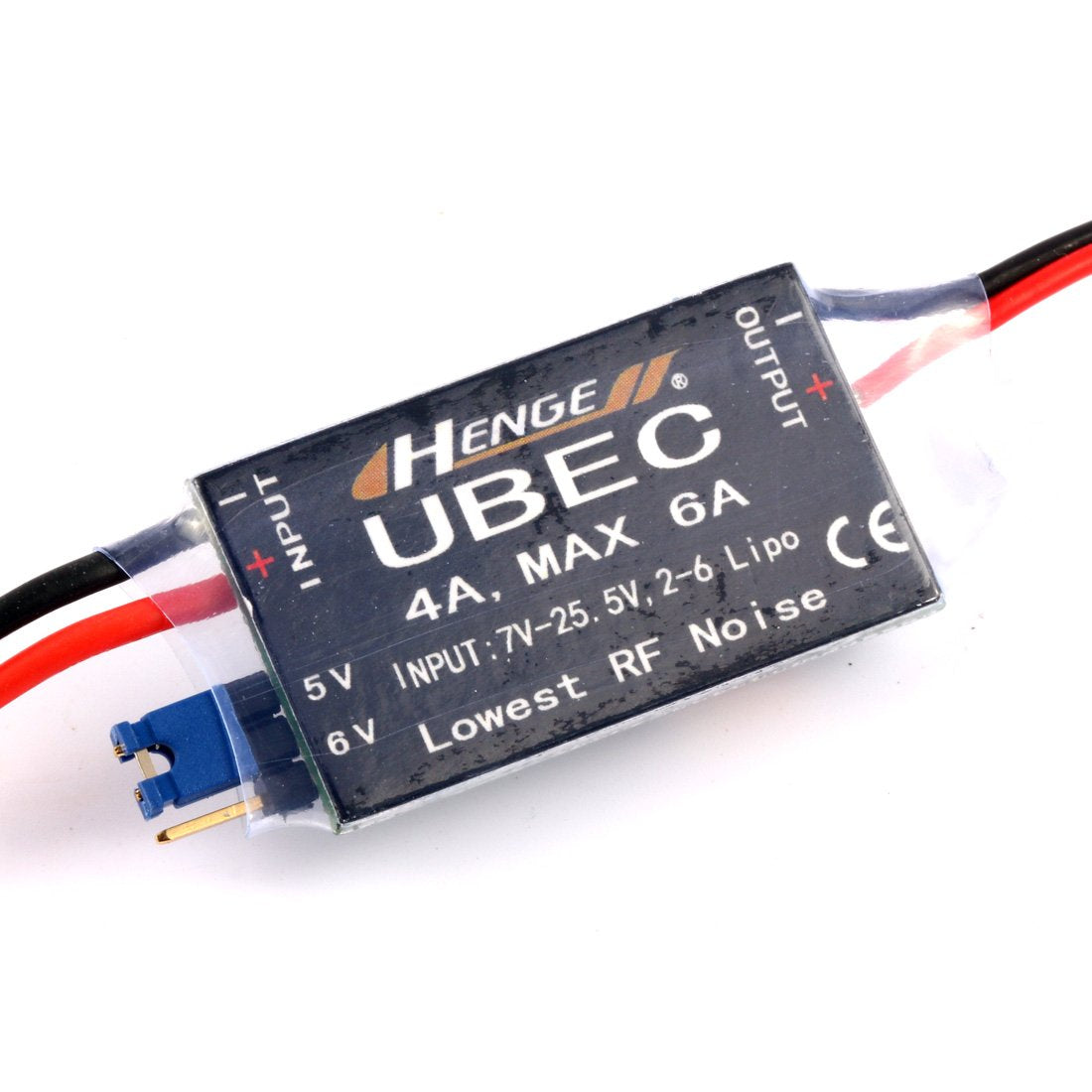 FEICHAO 4A UBEC Input 7V-25.5V 2-6S Lipo Output 5V 6V / 4A Continuous Max 6A Switch Mode BEC for RC Helicopter