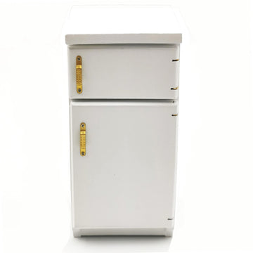 SXFSE Dollhouse Decoration Accessories,Mini Dollhouse Furniture Refrigerator Miniature Living Room Pretend Play Model