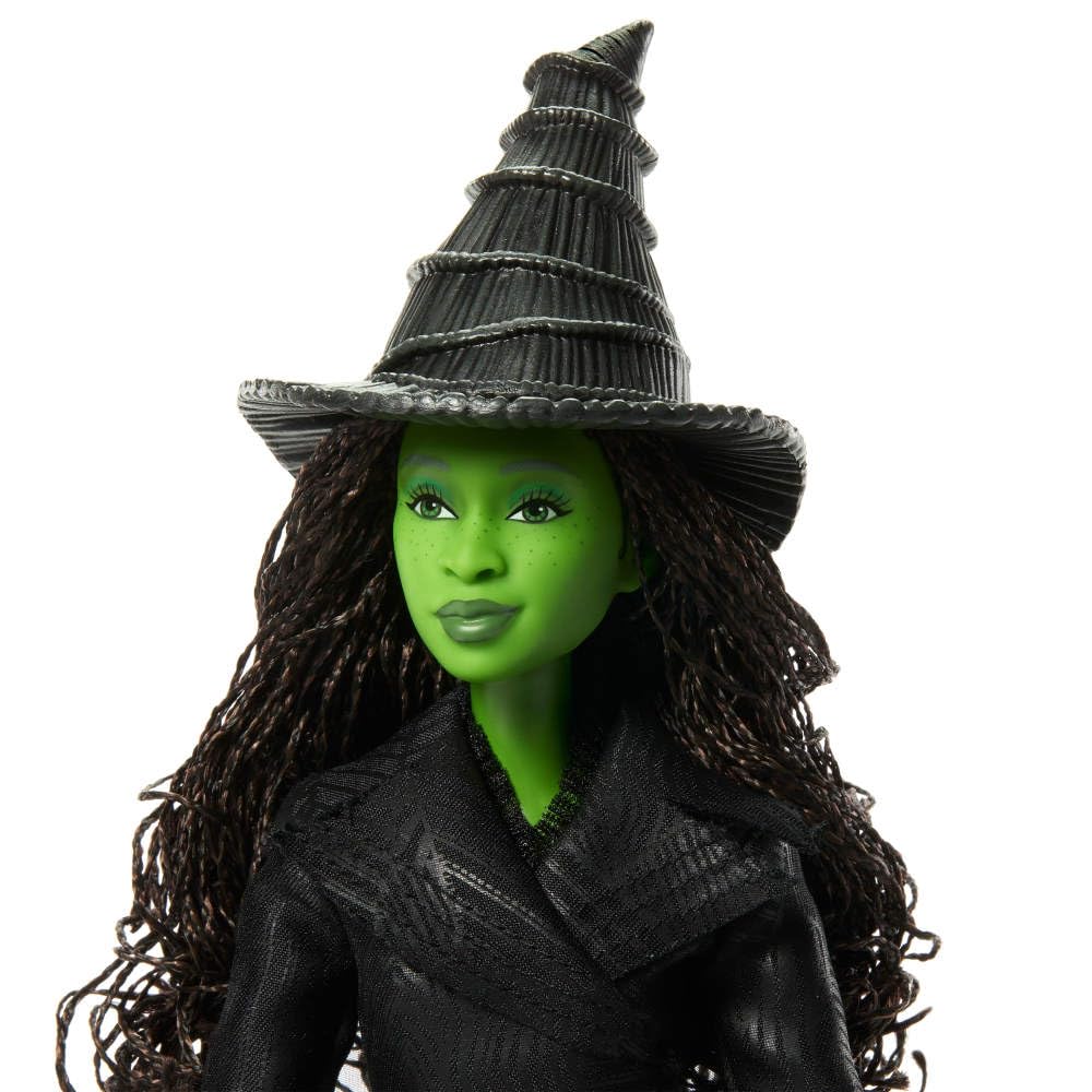 Mattel Universal Pictures' Wicked: for Good Deluxe Elphaba Fashion Doll with Removable Outfit & 4 Accessories, Inspired by the Movie