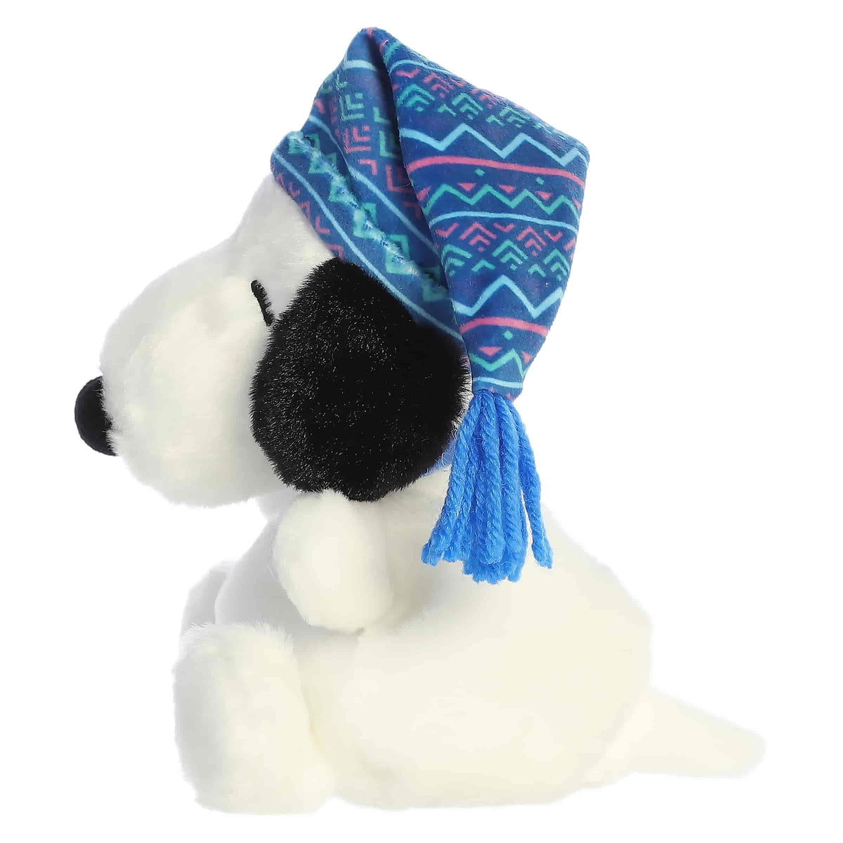 Aurora Peanuts Palm Pals 4.5" I Love Snow Snoopy Festive Plush