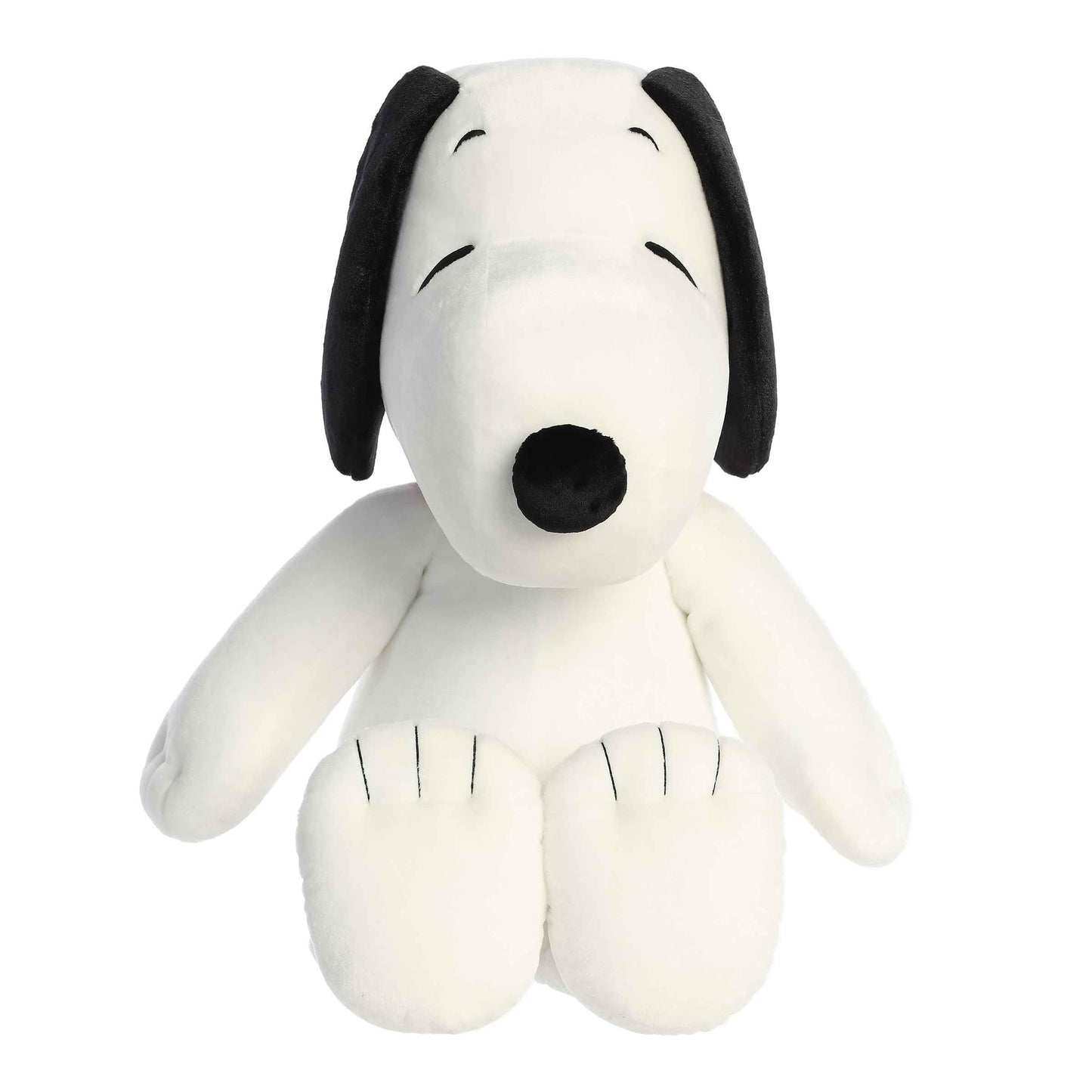 Aurora® Adorable Peanuts® Jumbo Floppy Snoopy™ Stuffed Animal - Officially Licensed Toys for All Snoopy Fans - Nostalgic Gift for Adults and Birthday