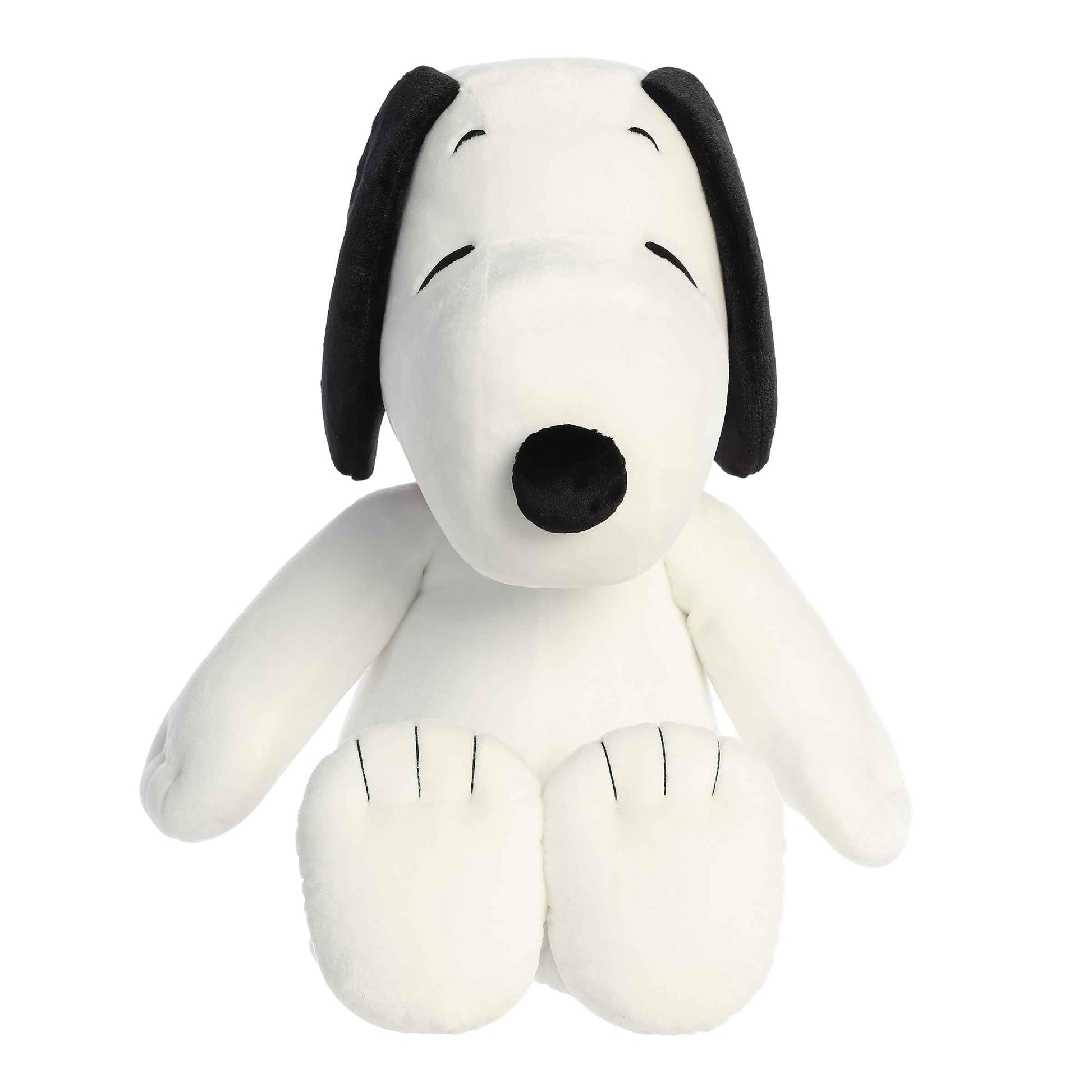 Aurora® Adorable Peanuts® Jumbo Floppy Snoopy™ Stuffed Animal - Officially Licensed Toys for All Snoopy Fans - Nostalgic Gift for Adults and Birthday