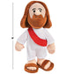 Fun Express Jesus Plush Doll - Soft Stuffed Jesus Toy for Kids | Christian Gifts for Baptism, First Communion & Easter Basket Stuffers | Religious