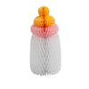 Fun Express Baby Bottles Honeycomb Centerpiece - Adorable Party Decor for Baby Showers Gender Reveals and Special Occasions - Perfect for Table