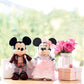 Disney Store Official Minnie Mouse Wedding Plush - Bride Stuffed Animal, Satin Bridal Gown, Embroidered Features, Organza Puffed Sleeves, Romantic