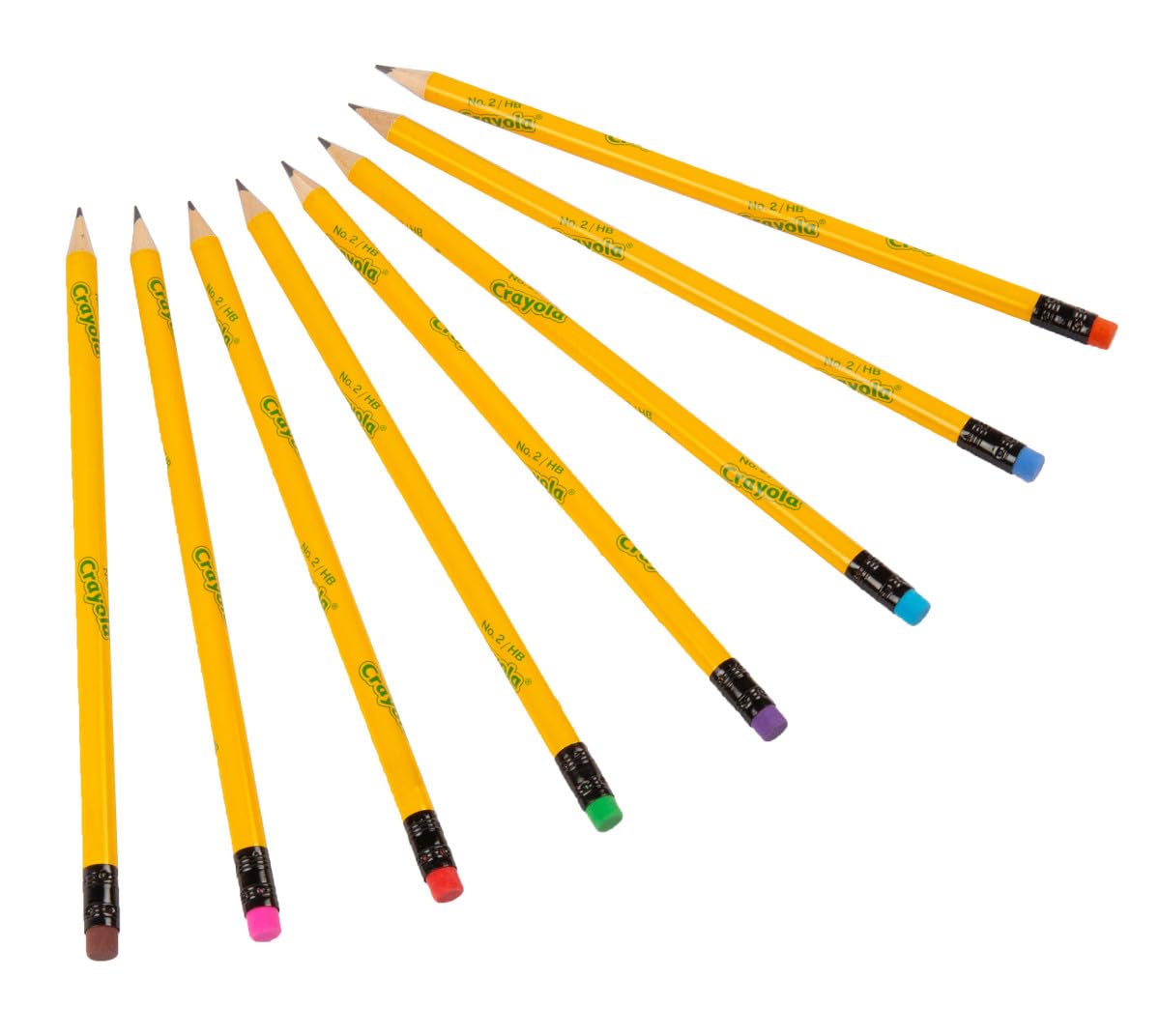 Crayola Number 2 Pencils, Classroom Must Haves, Back to School Supplies, 8 Count
