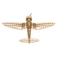 Viloga 3D Wooden Puzzles Airplane 1:31 KA-14 Fighter, Laser-Cut Balsa Wood Airplane Kits to Build for Adults, Perfect Static Model Airplane Puzzles
