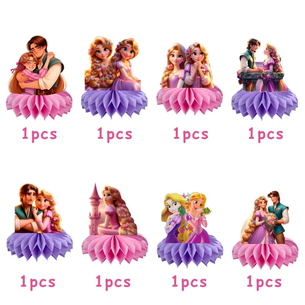 8Pcs Table Centerpieces Birthday Party Supplies Double Side Table Decorations for Party Decorations