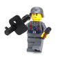 Battle Brick 1.6 Inches Tall Collectible German WW2 Anti-Tank Soldier Custom Collectible Minifigure | Genuine Military Minifig | Printed in The USA |