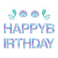 Anor WishLife Sparkle Banner,Mermaid Birthday Decorations,Mermaid Party Decorations for Girls,Boys,Kids,Home,Classroom,Baby Shower,1st Birthday