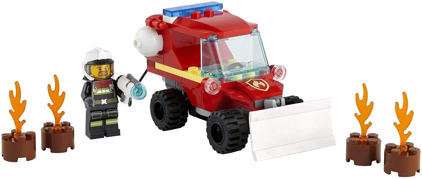 LEGO City Fire Hazard Truck 60279 Building Kit; Firefighter Toy That Makes a Cool Building Toy for Kids, New 2021 (87 Pieces)