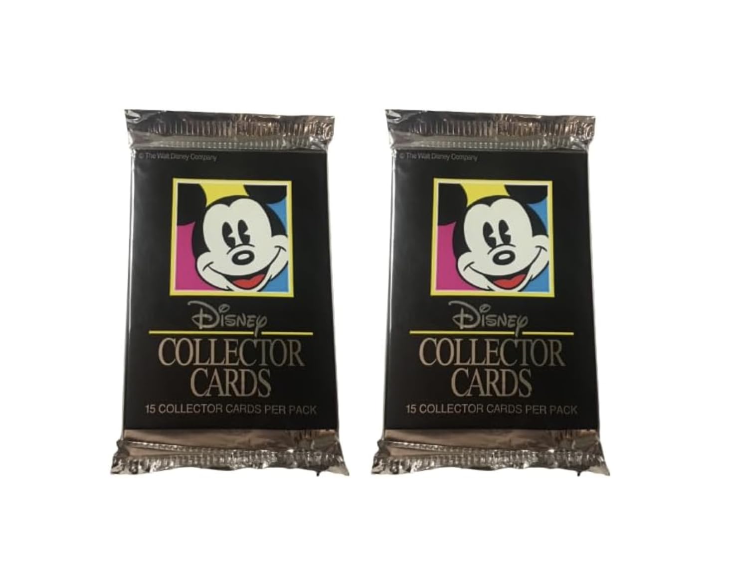 1992 Disney Trading Cards by Impel Collectors - 2 Packs - 15 Cards Per Pack - 30 Cards Total