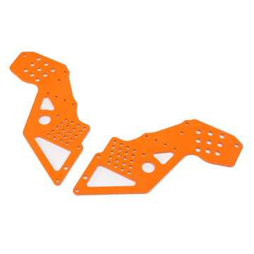 Losi Front Chassis Plate Orange 2 LMT Mega BH LOS241062 Elec Car/Truck Replacement Parts