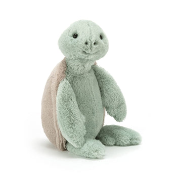 Jellycat Bashful Turtle Stuffed Animal, Medium 12 inches - Reptile Plush Toy - Classic Children's Gift
