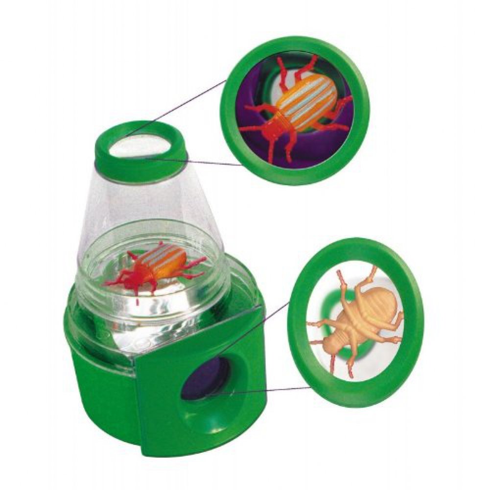 Insect Lore Bug Viewer And Case - Creature Peeper With 3x Magnified Views From Above And Below