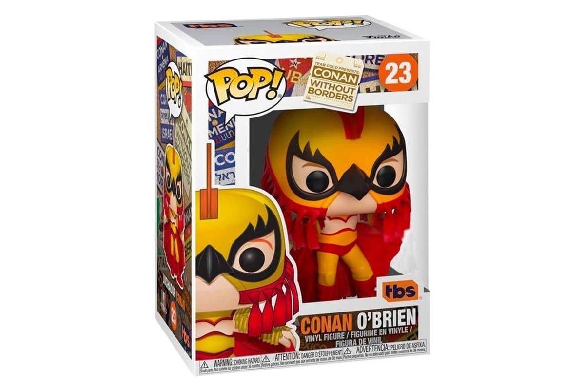 Funko Conan O'Brien POP Vinyl Figure | Conan as Luchador