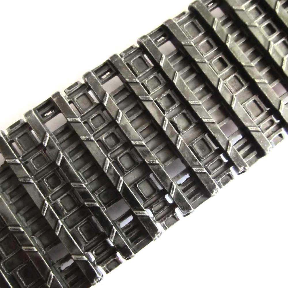 Mato 1/16 Kingtiger Metal Tracks Sets with Sprockets Driving Wheels Idlers for Heng Long 3888-1 3888A-1 RC Kingtiger Tank