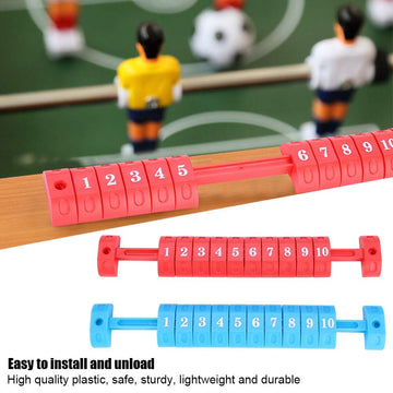 Tbest Foosball Score Counter,Table Football Score Counter,2 Foosball Scoring Units Foosball Scoreboard for Standard Foosball Tables Foosball