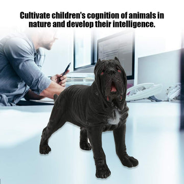 Mbeysaq Realistic Simulation Animal Model Statue Toy - Neapolitan Mastiff Home Decor Educational Kid Toy