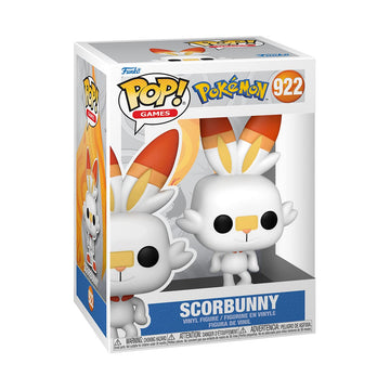 Funko Pop Games: Pokemon - Scorbunny - Collectable Vinyl Figure - Gift Idea - Official Merchandise - Toys for Kids & Adults - Video Games Fans - Model