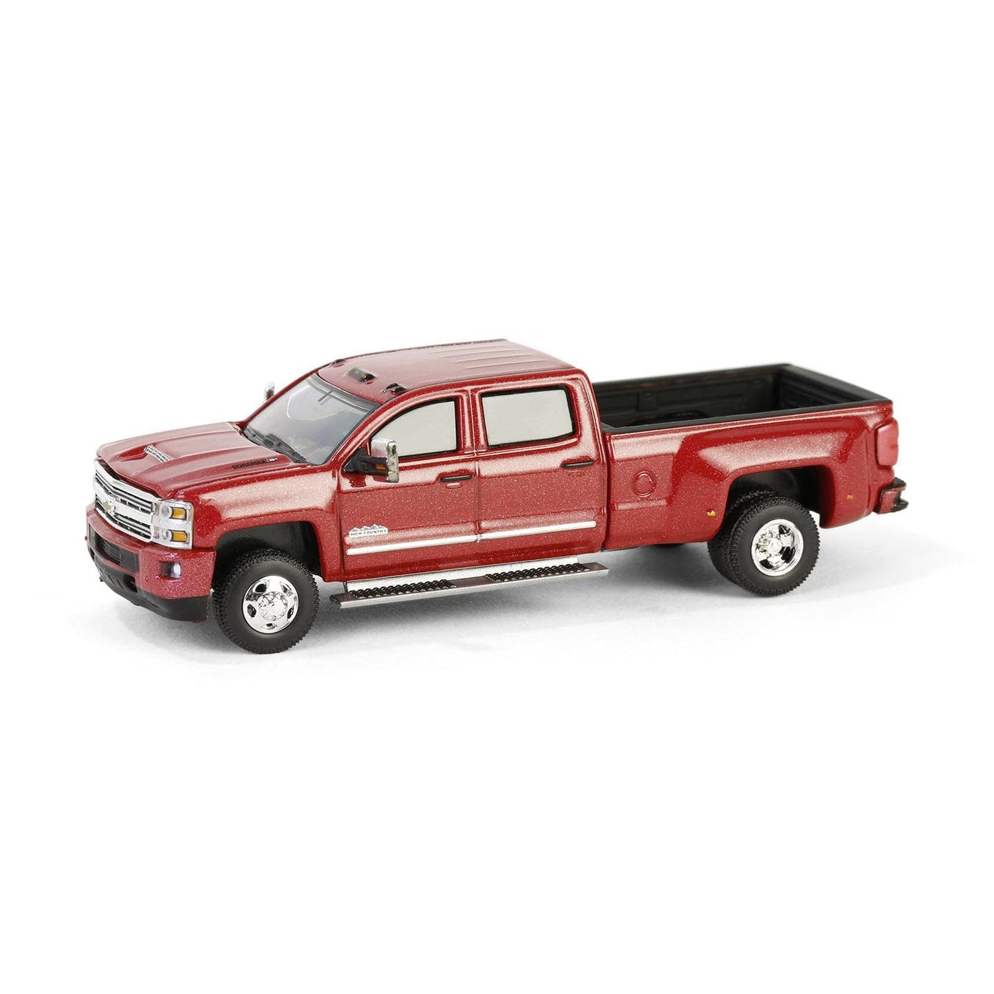 Truck 1/64 2018 Silverado 3500 HD Dually High Country Red Metallic Dually Drivers 15 46150-D