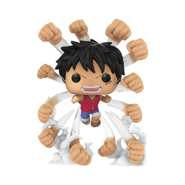 Funko Pop! Premium: One Piece - Luffy - Gum Gum Gatling - Amazon Exclusive - Collectible Vinyl Figure - Gift Idea - Official Product - Toys for Kids