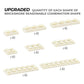 320 Piece Building Plate Bulk, 8 Sizes of Mixed Classic Plate Parts, Compatible with Lego and Other Brands, Suitable for Boys and Girls Aged 6+