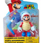 Super Mario 4" Figures Boomerang Mario with Boomerang