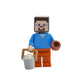 LEGO Minecraft Mini Set: Steve with Mooshroom Cow Minifigure