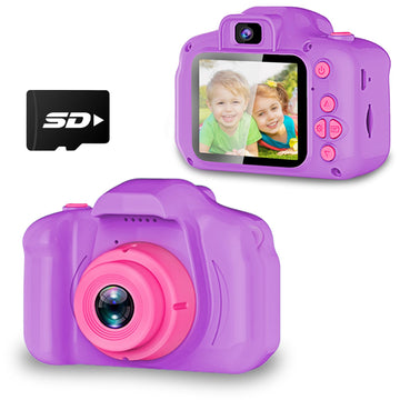 Seckton Upgrade Kids Selfie Camera, Christmas Birthday Gifts for Girls Age 3-9, HD Digital Video Cameras for Toddler, Portable Toy for 3 4 5 6 7 8