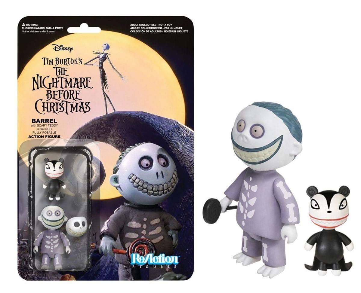 Funko Nightmare Before Christmas Barrel Reaction Figure