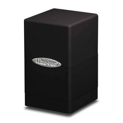 Ultra Pro Satin Tower Deck Box | Black | 1-Pack