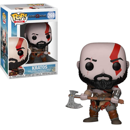 Funko Pop! Games: God of War - Kratos with Axe Collectible Figure