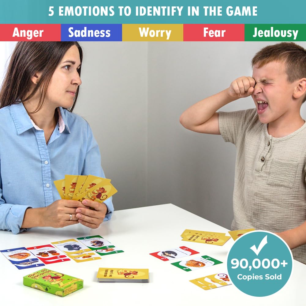 da Vinci's Room Don't Go Bananas - A CBT Therapy Game for Kids to Work on Controlling Strong Emotions - Counseling Games, Therapy Toys, Social Skills