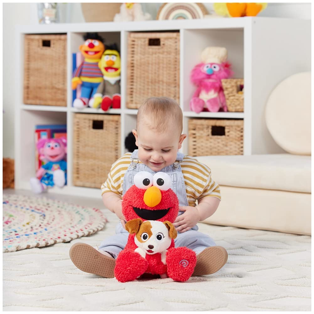 GUND Sesame Street Dance & Play Elmo and Tango 13” Plush Toy for Ages 1+
